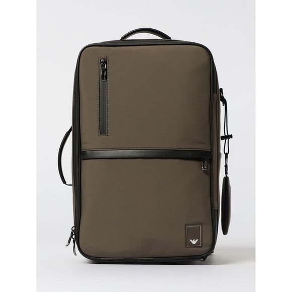 Emporio Armani Backpack Men Mud